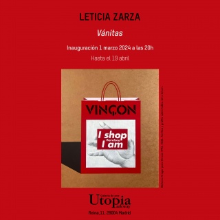 Invitación “Vánitas”Leticia Zarza
