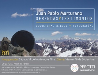 Juan Pablo Marturano, Ofrendas y testimonios