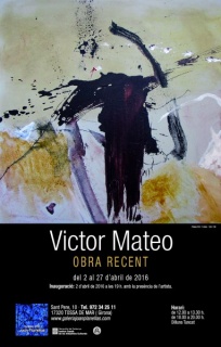 Victor Mateo, Obra recent