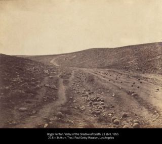 Roger Fenton, Valley of the Shadow of Death, 23 abril, 1855