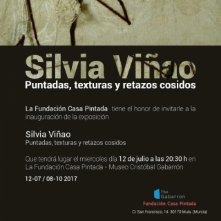 Silvia Viñao. Puntadas, texturas y retazos cosidos