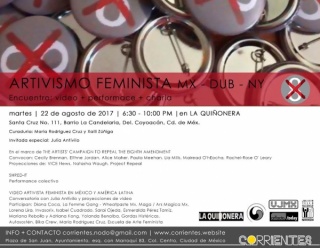 Artivismo feminista / MX - DUB - NY