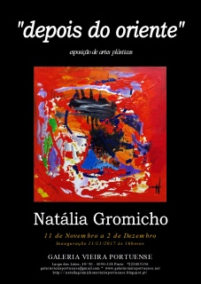 Natália Gromicho. Depois do Oriente