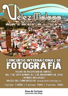 Concurso Internacional de fotografía “Vélez-Málaga desde el corazón de su historia?