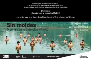 Sin moldes. Escultura en la Colección MUSAC - Invitación