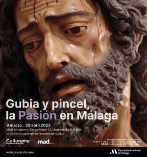 Gubia y pincel, la pasión en Málaga