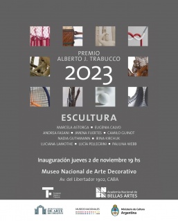 Premio Alberto J. Trabucco 2023 - Escultura