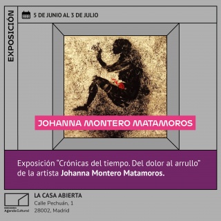 Johanna Montero Matamoros. Crónicas del tiempo. Del dolor al arrullo
