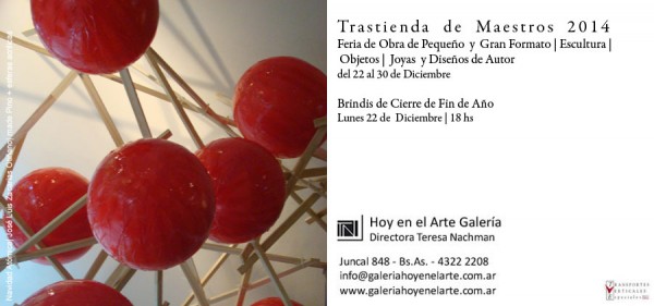 Trastienda de Maestros 2014