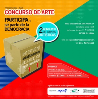 Ganadores del concurso de arte