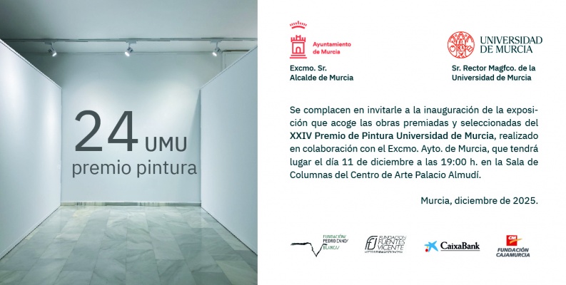 XXIV Edicion del Premio de Pintura Universidad de Murcia