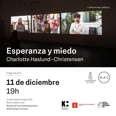 Charlotte Haslund-Christensen. Esperanza y Miedo