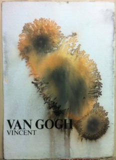 JOSÉ ARIAS, \" Van Gogh\", Tinta china sobre papel artesano / Indian ink on artisan paper , 55x39 cm.