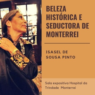Cartel Exposición Isabel de Sousa Pinto