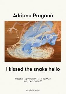 Adriana Proganó. I kissed the snake hello