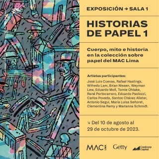 Historias de papel 1, Cuerpo, mito e historia en la colección sobre papel del MAC Lima