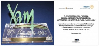 XV Premi d\'Arts Plàstiques Xam Rotary Club Palma Ramon Llull