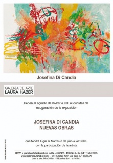 Josefina Di Candia. Nuevas Obras