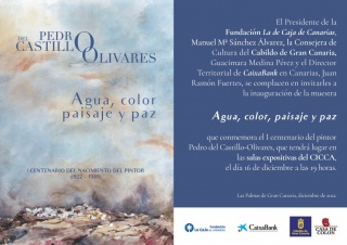 "Agua Color, Paisaje y Paz" Pedro del Castillo Olivares