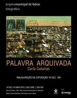 Carla Cabanas, Palavra arquivada