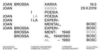 La red en el bosque. Joan Brossa y la poesía experimental, 1946-1980 — Cortesía de la Fundació Joan Brossa