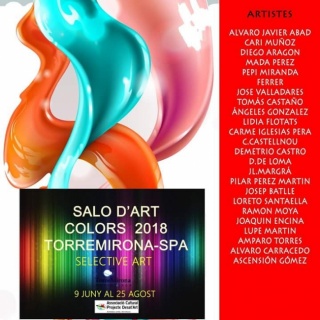 Saló d'Art Colors 2018 Torremirona-SPA