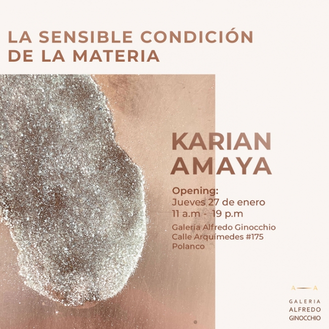 Karian Amaya. La sensible condición de la materia