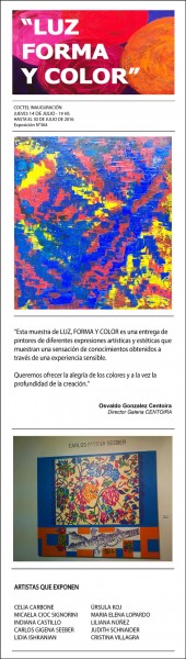 Luz, Forma y Color