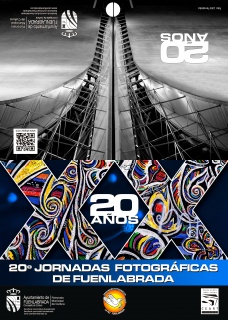 Cartel de las 20ª Jornadas Fotográficas de Fuenlabrada