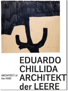 Portada del catálogo "Eduardo Chillida  Arquitecto del Vacío". Cortesía del Museum Wiesbaden