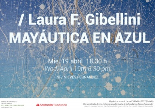 Laura F. Gibellini. Mayáutica en azul