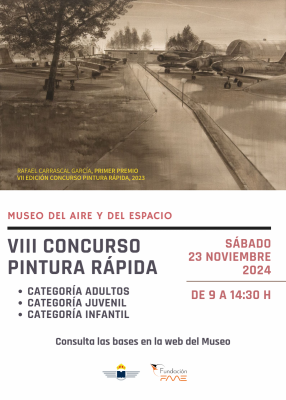 VIII Concurso de pintura rápida del Museo del Aire y del Espacio