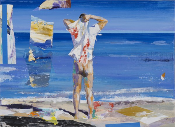 Alfonso Albacete, Joc 8. Liturgia,  2015, acrilico sobre lienzo, 24 x 33cm