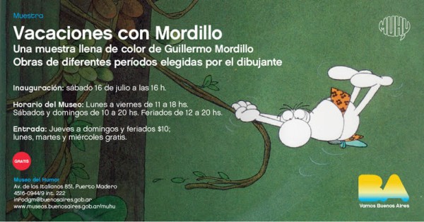 Vacaciones con Mordillo