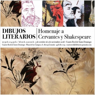 Dibujos literarios. Homenaje a Cervantes y Shakespeare