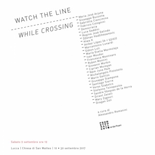 Watch the line while crossing