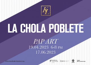 La Chola Poblete. Pap Art