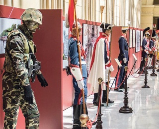 La Guardia Real en Ourense