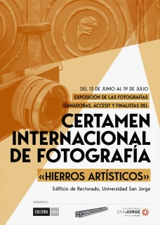 Cartel Exposición «Hierros Artísticos»