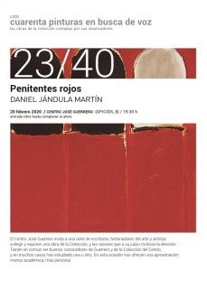 40 pinturas en busca de voz. 23/40: Penitentes rojos