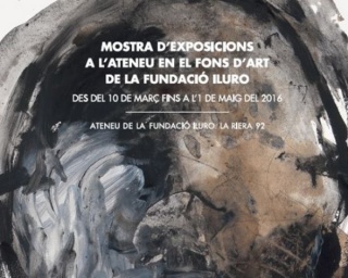 Mostra Exposicions a l\'Ateneu en el Fons d\'Art de la Fundació Iluro