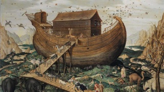 Noah's ark on the Mount Ararat - Simone de Myle