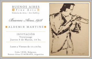 Aldemir Martins. Buenos Aires, 1958