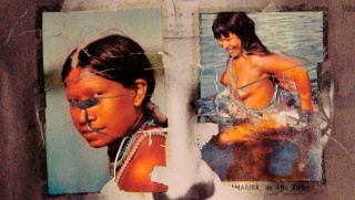 Detalle de "Historia do Brasil. Little Girls and Boys", 1975. Cortesía de la artista