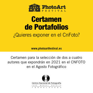Certamen de Portafolios: 8ª edición del Photoart Festival 2020