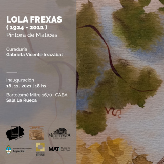 Lola Frexas (1924 - 2011) Pintora de Matice