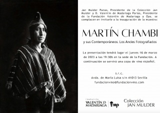 Martín Chambi y sus contemporáneos. Los Andes fotografiados