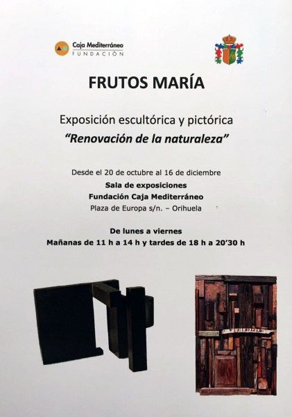 Nueva exposición \"Renovación de la naturaleza\" en Orihuela