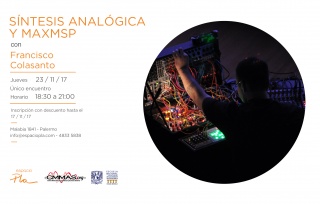 Workshop de Síntesis Analógica y MaxMSP