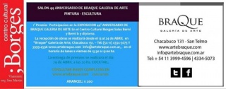Salón 44° Aniversario de Braque Galeria de Arte
